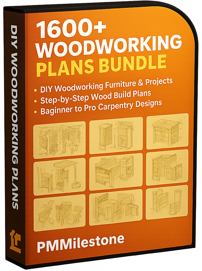 1600+ Woodworking Plans Bundle Box
